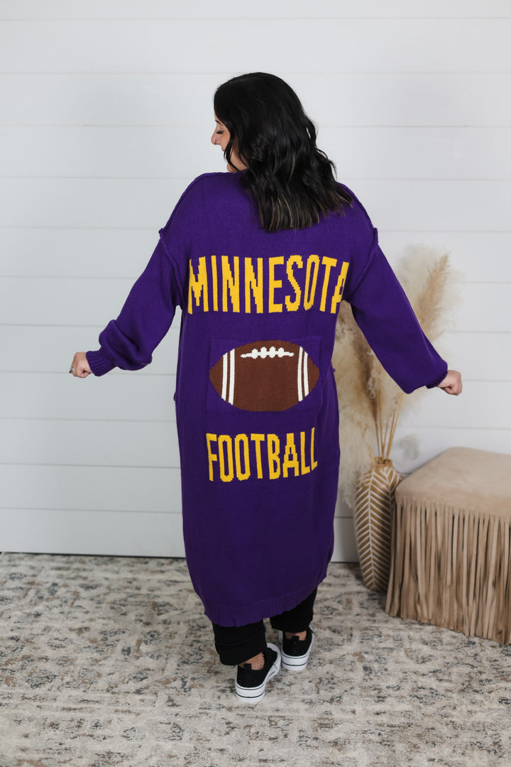 Minnesota Football Cardigan