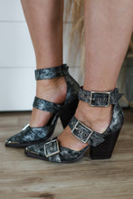 Load image into Gallery viewer, Cinder Buckle Heel
