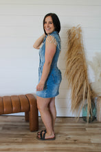 Load image into Gallery viewer, Denim And Rhinestones Dress
