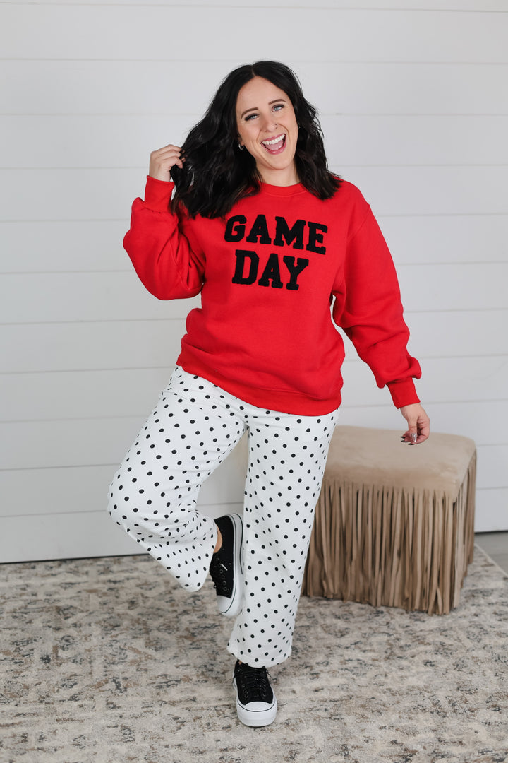 GAME DAY Crewneck Top