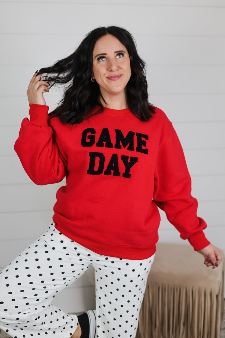 GAME DAY Crewneck Top