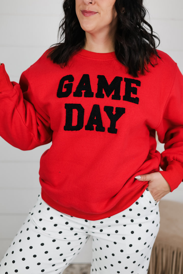 GAME DAY Crewneck Top