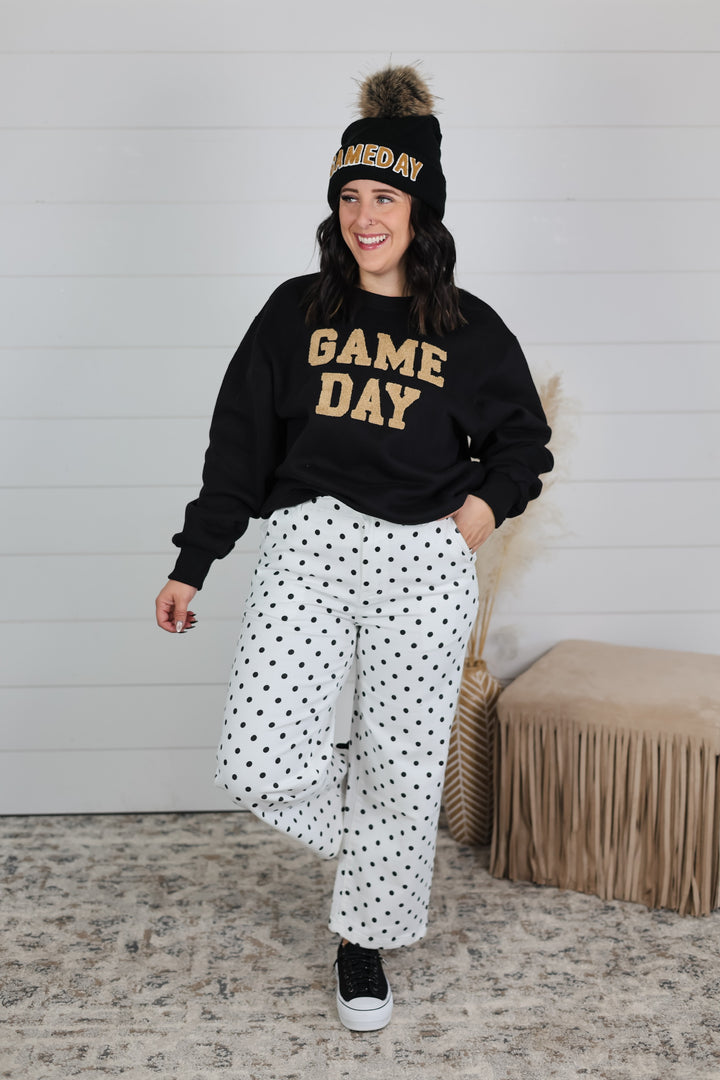 GAME DAY Crewneck Top