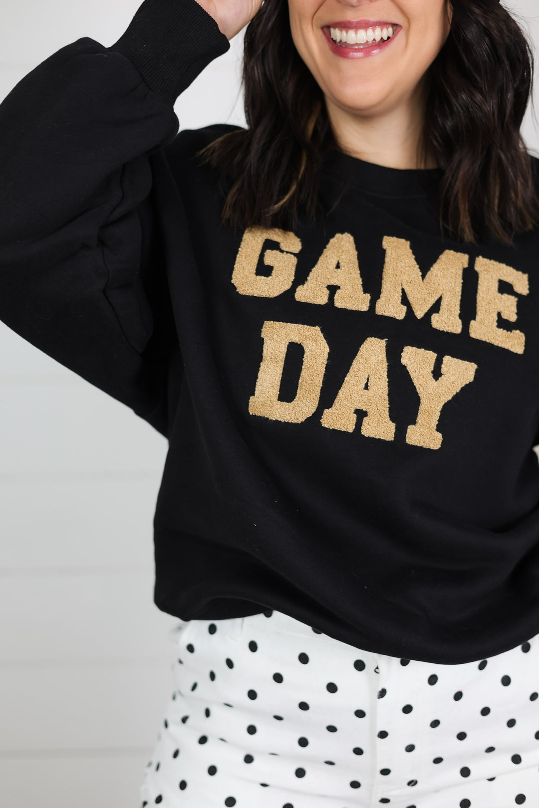 GAME DAY Crewneck Top