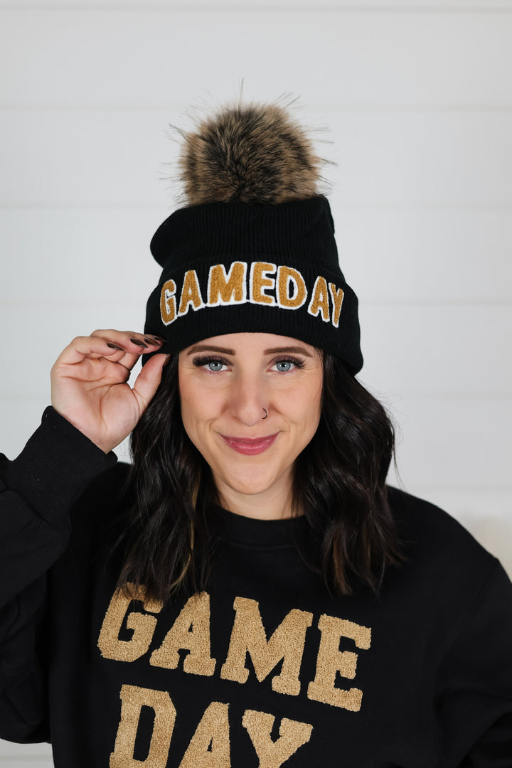 Game Day Pom Hat