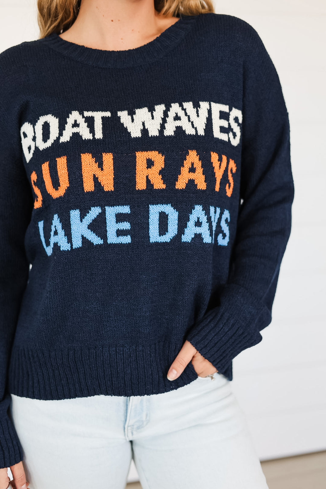 Boat Waves, Sun Rays Top