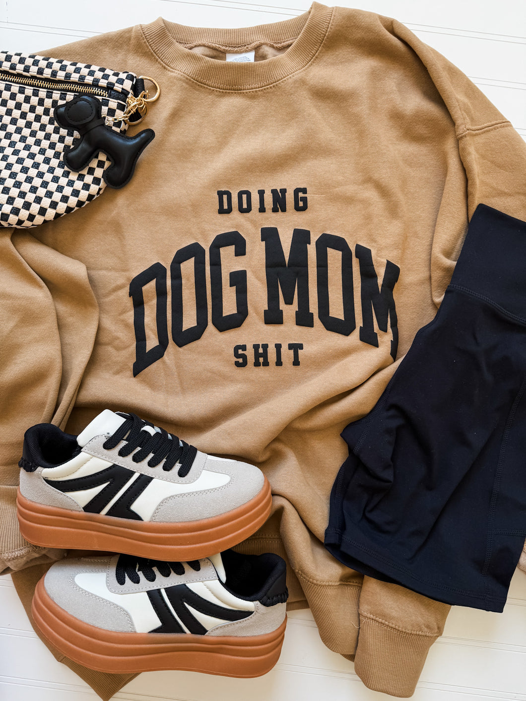 Doing Dog Mom Sh!t Crewneck
