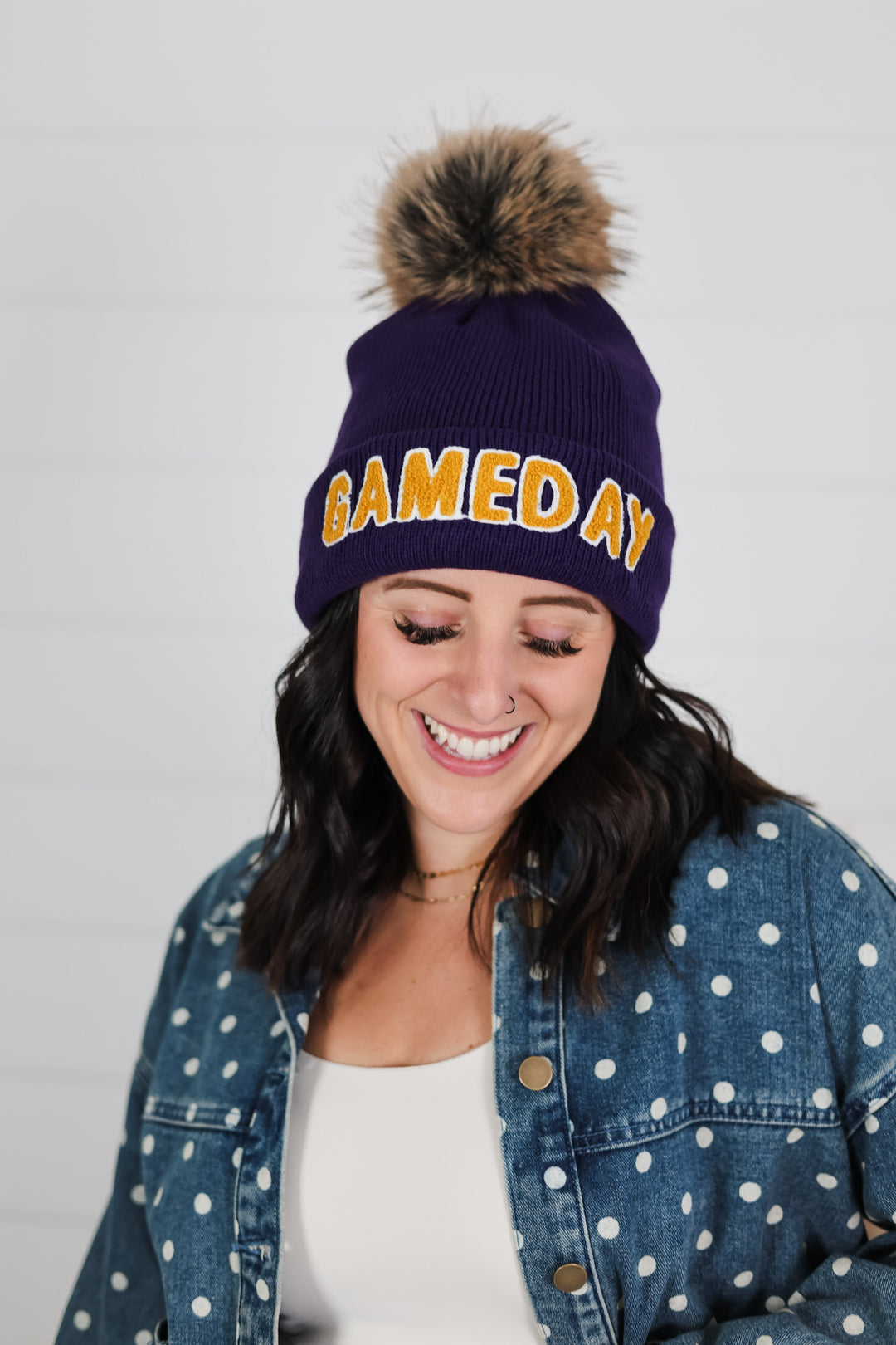 Game Day Pom Hat
