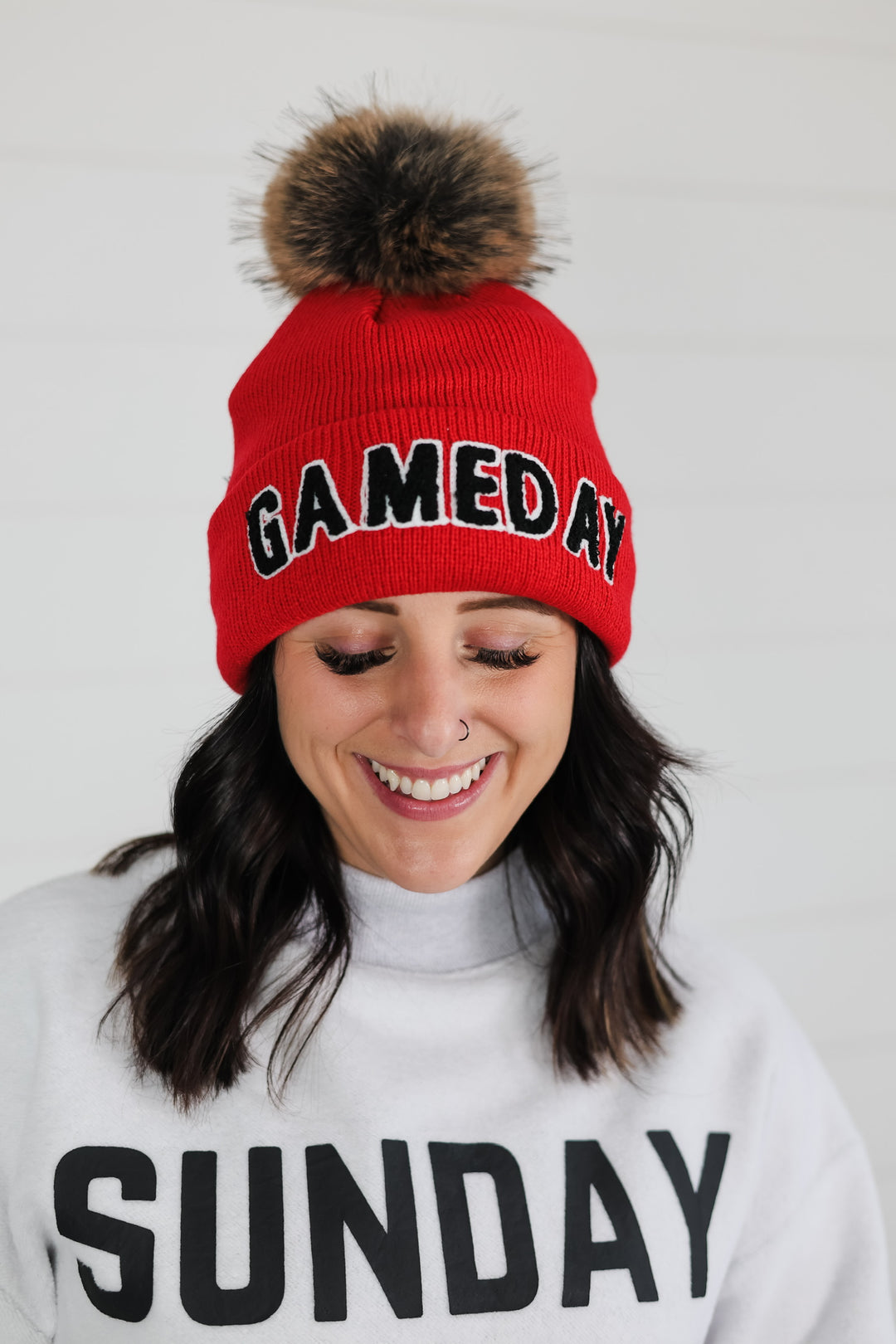 Game Day Pom Hat