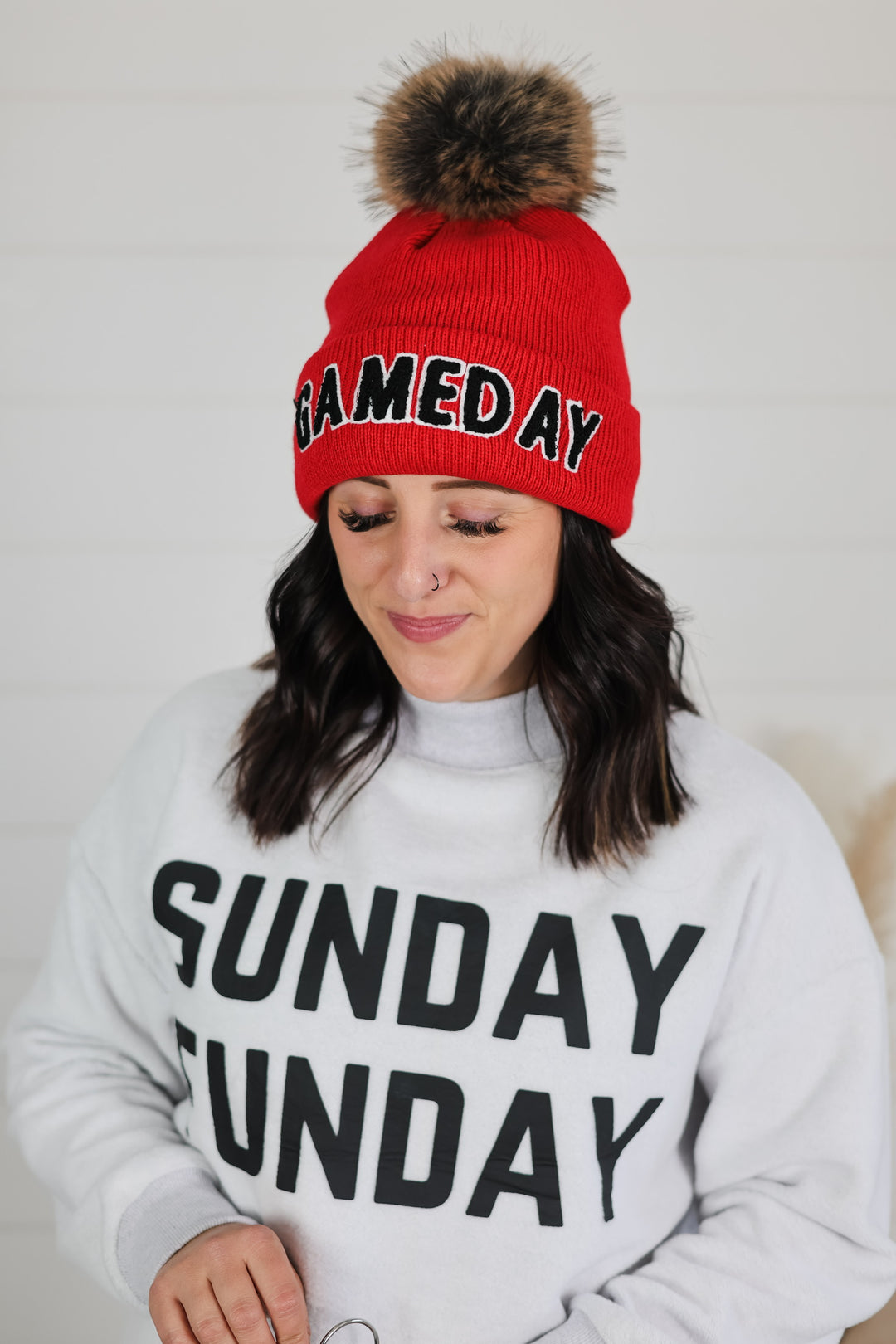 Game Day Pom Hat