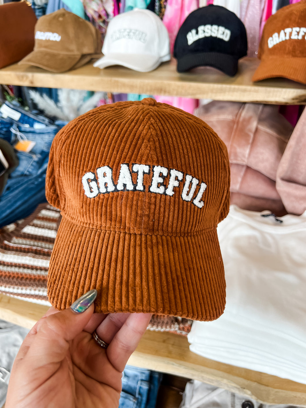 GRATEFUL Corduroy Hat