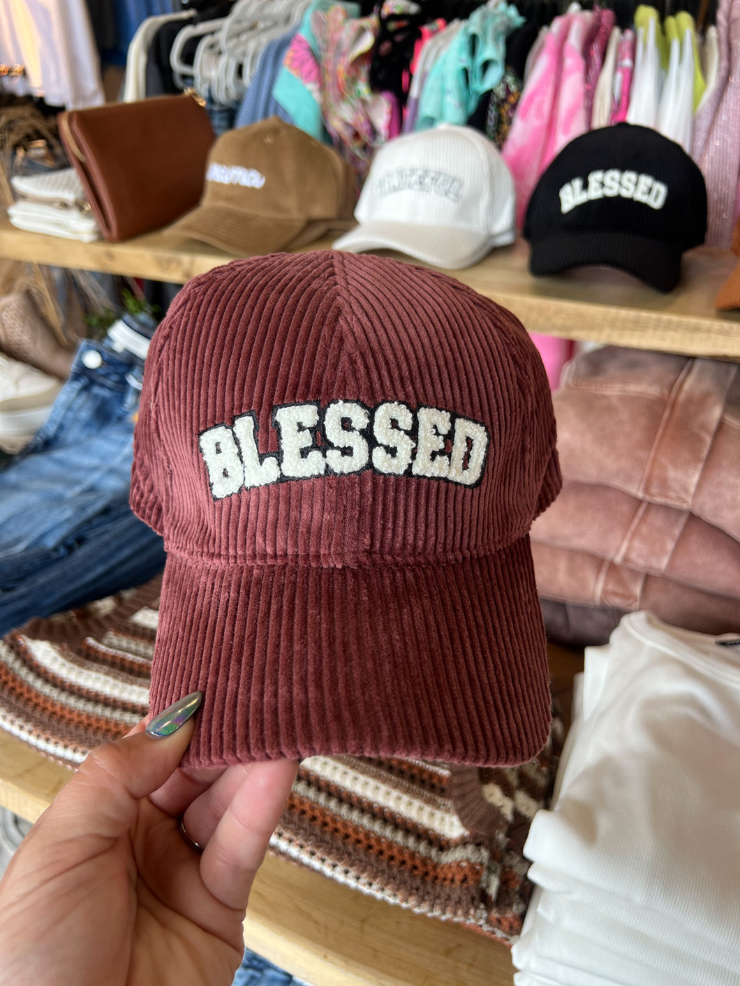 BLESSED Corduroy Hat