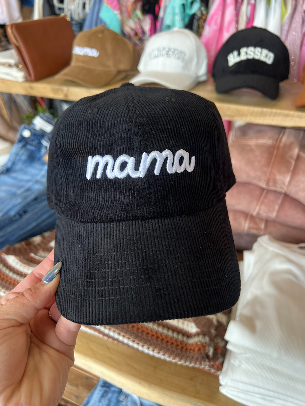 MAMA Corduroy Hat