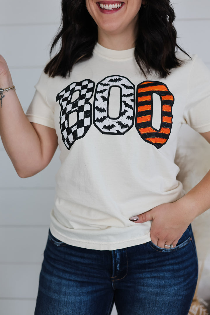 Painted BOO Top
