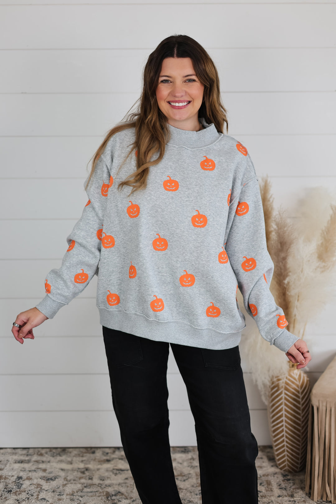 This Is Halloween Reversible Mock Neck