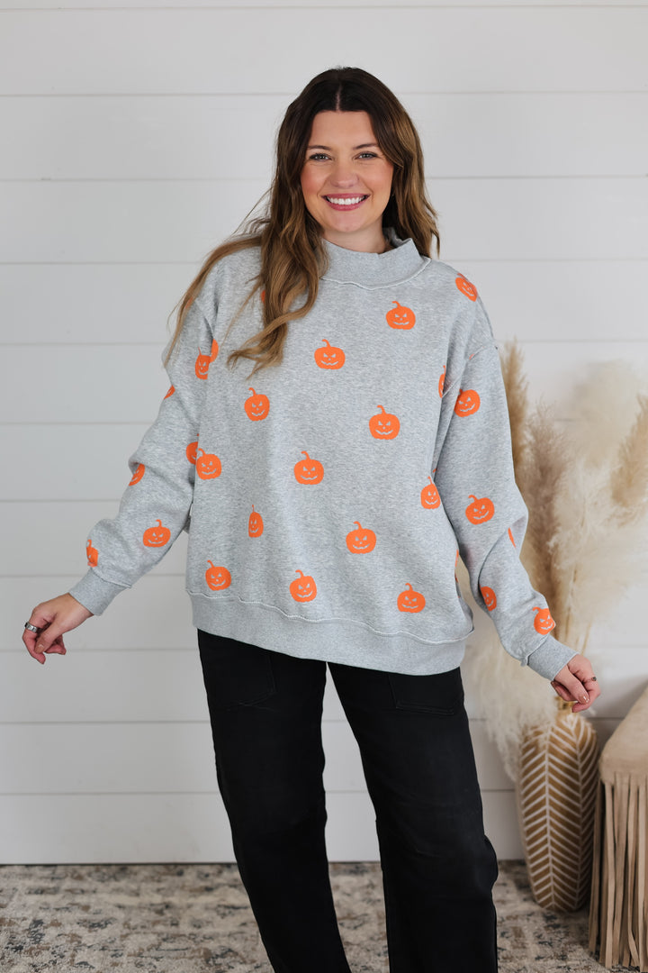 This Is Halloween Reversible Mock Neck