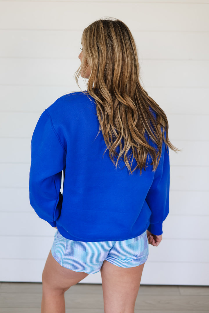 On Lake Time Crewneck