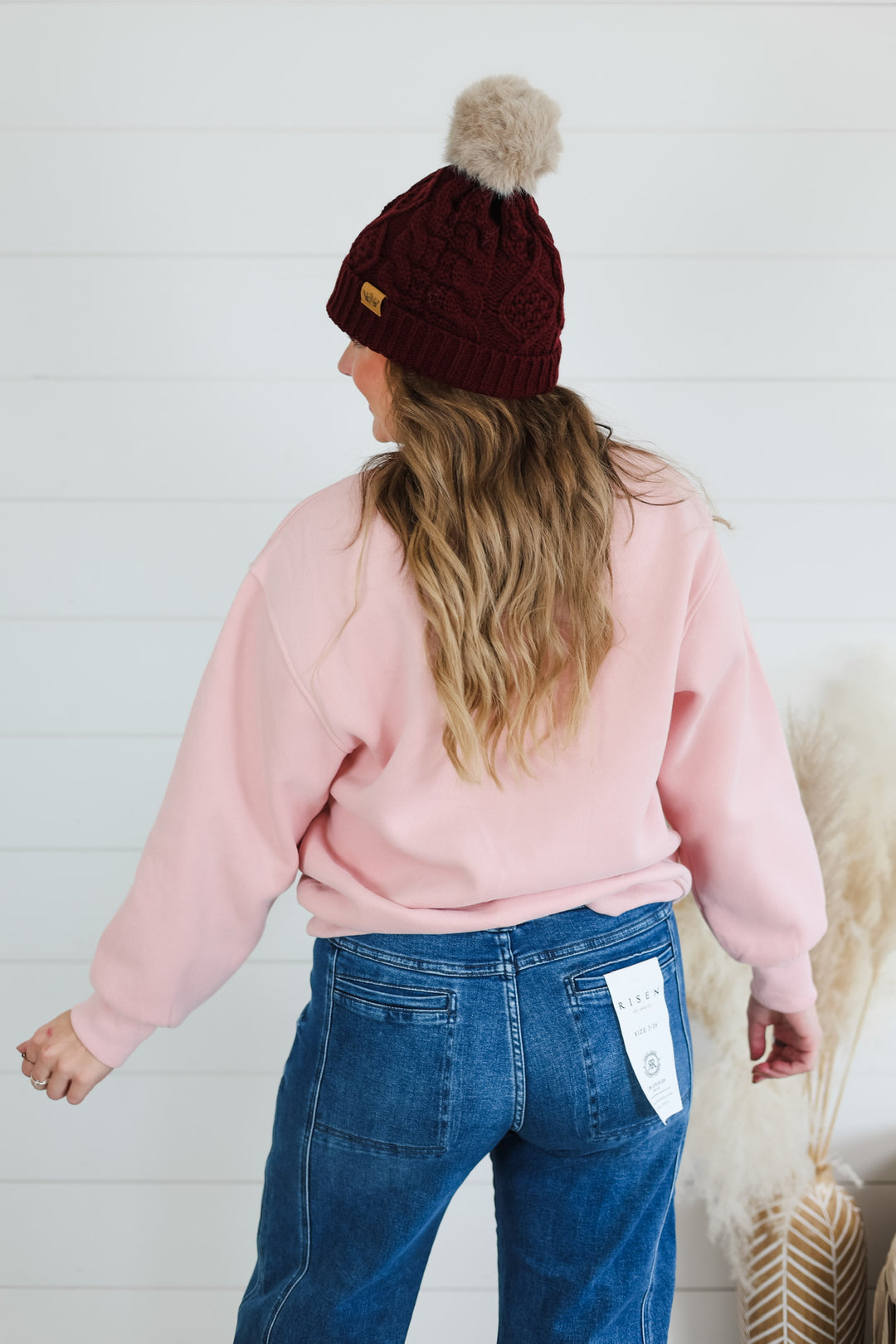 WINE Crewneck Top