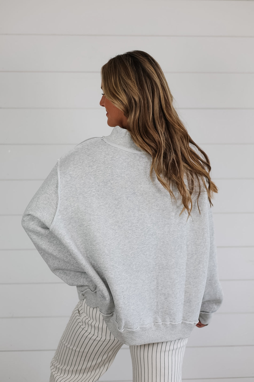 PRAY Mock Neck Top