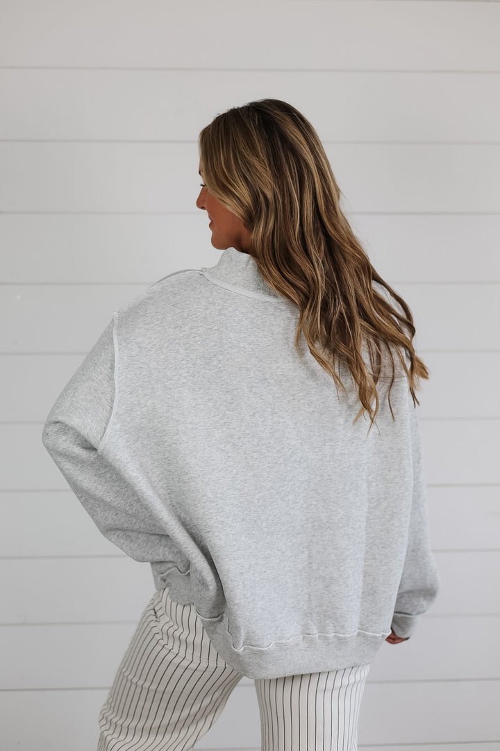 PRAY Mock Neck Top