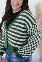 Load image into Gallery viewer, Checkered On Trend Cardigan
