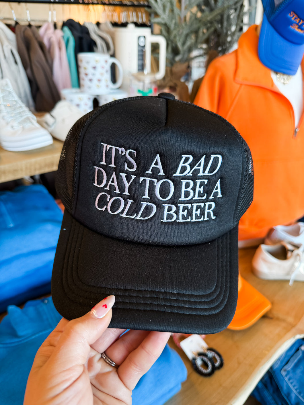 Bad Day To Be a Beer Trucker Hat