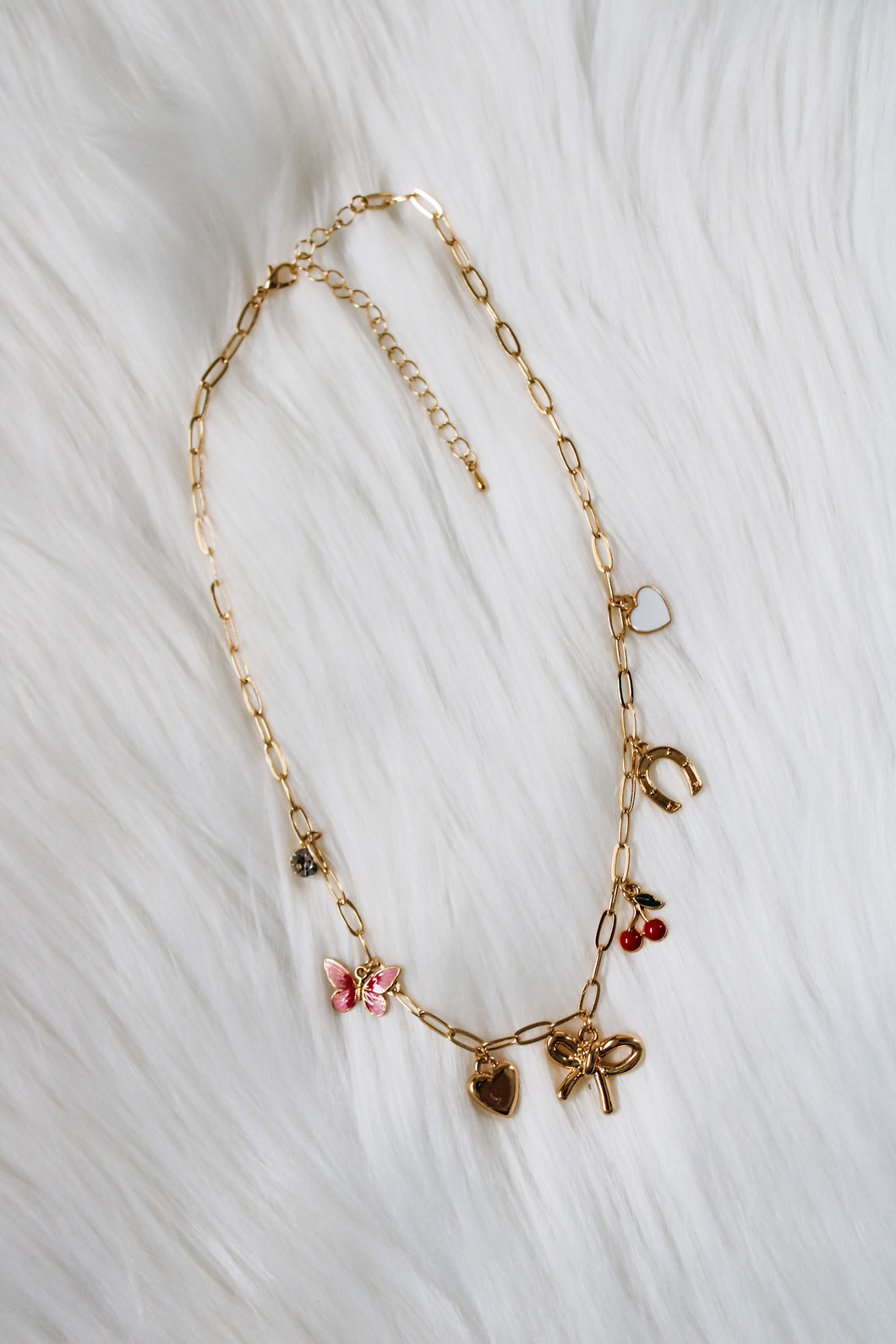 Lila Charm Necklace