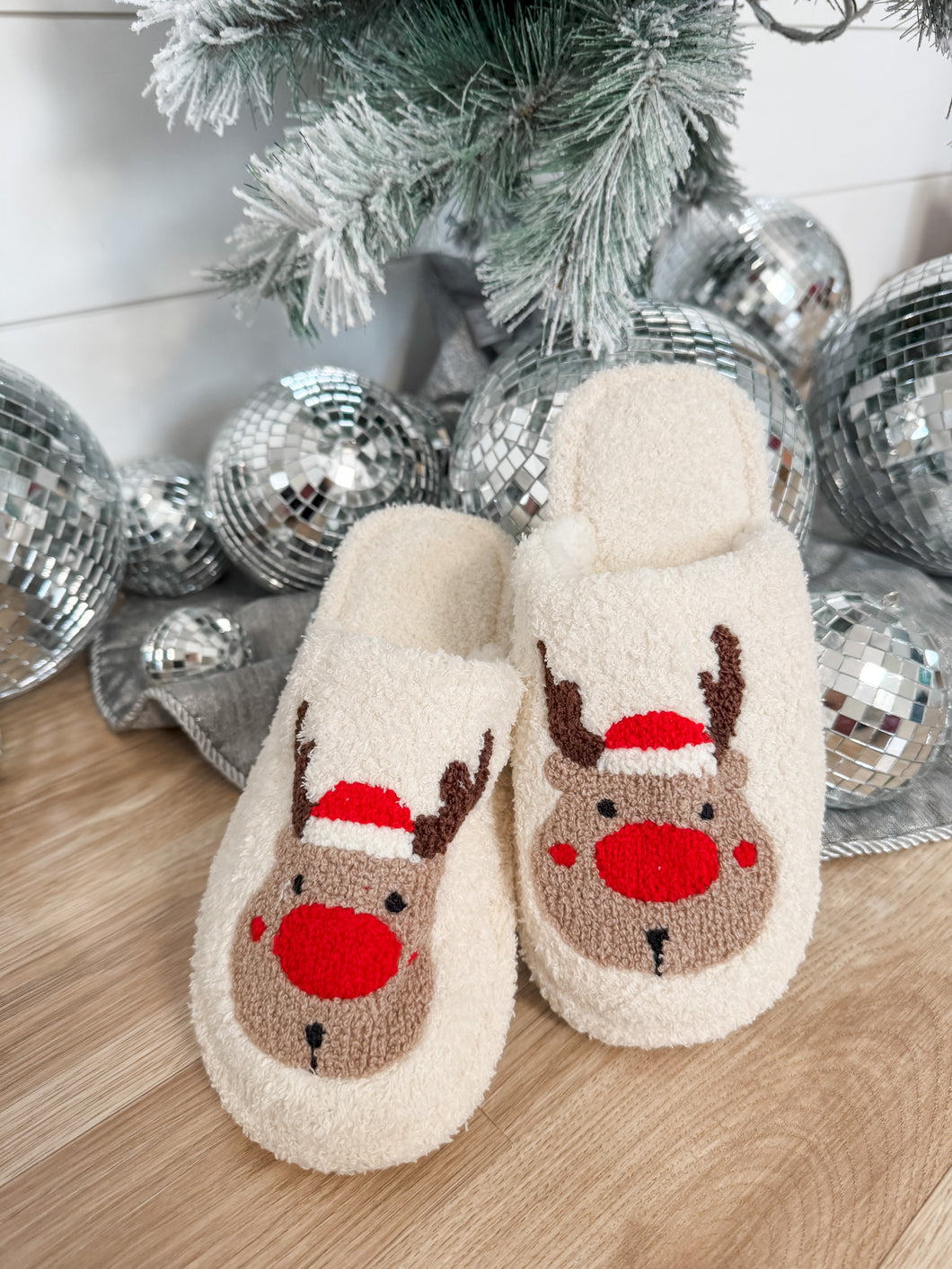 Reindeer Slippers