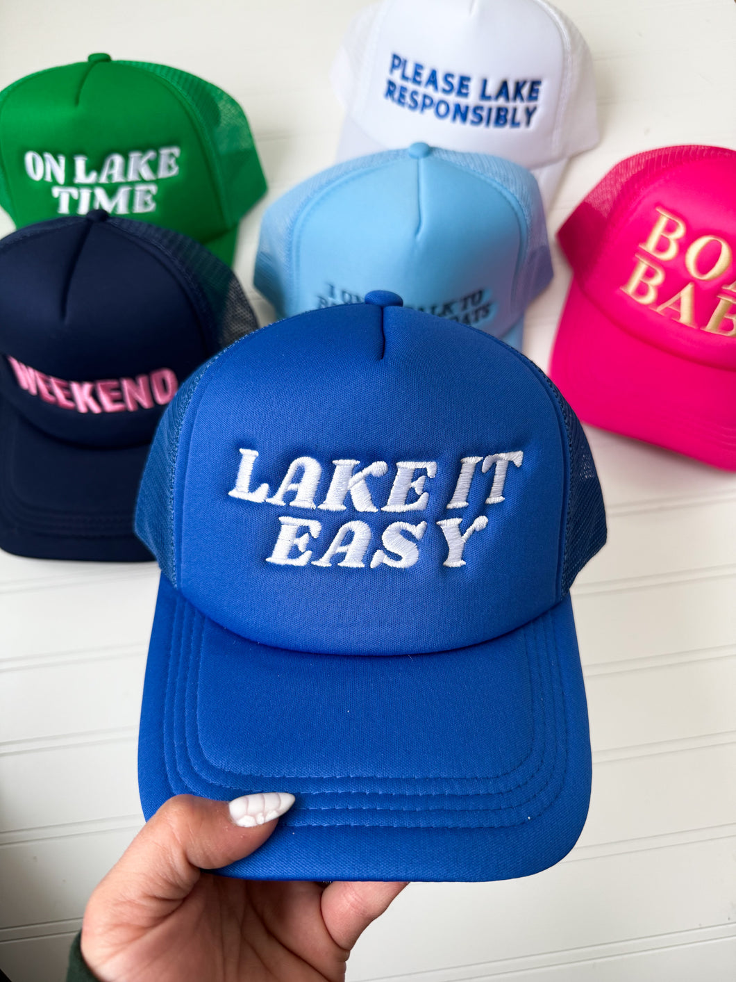 Lake It Easy Trucker Hat