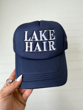 Load image into Gallery viewer, Lake Hair Trucker Hat
