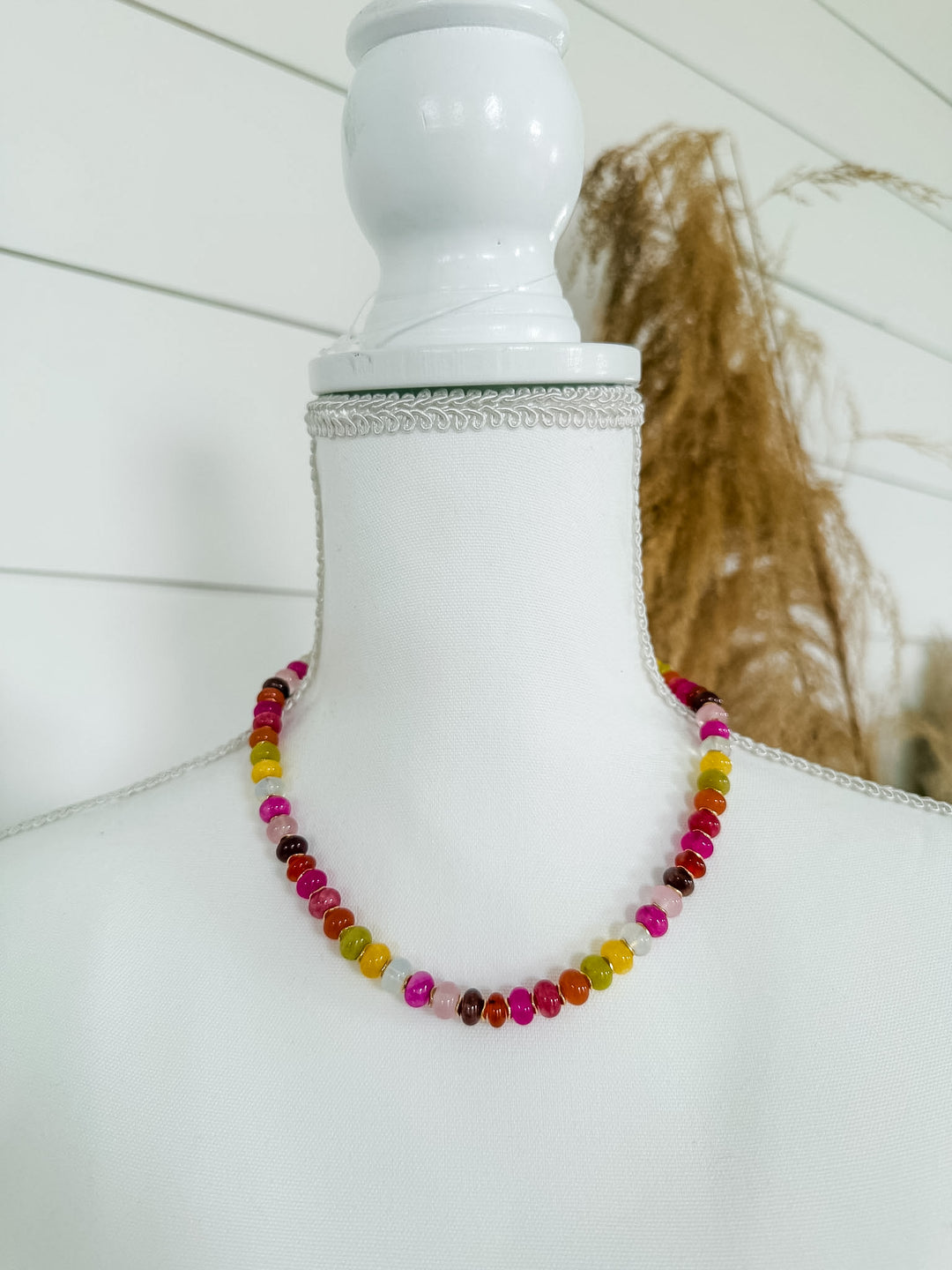 Cheering You On Necklace - Multicolor