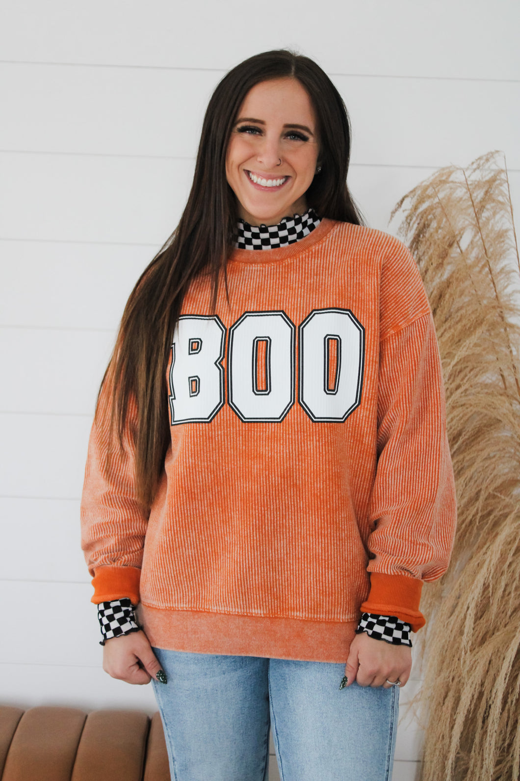 BOO Corded Crew Top