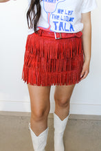 Load image into Gallery viewer, Flashy In Fringe Skort
