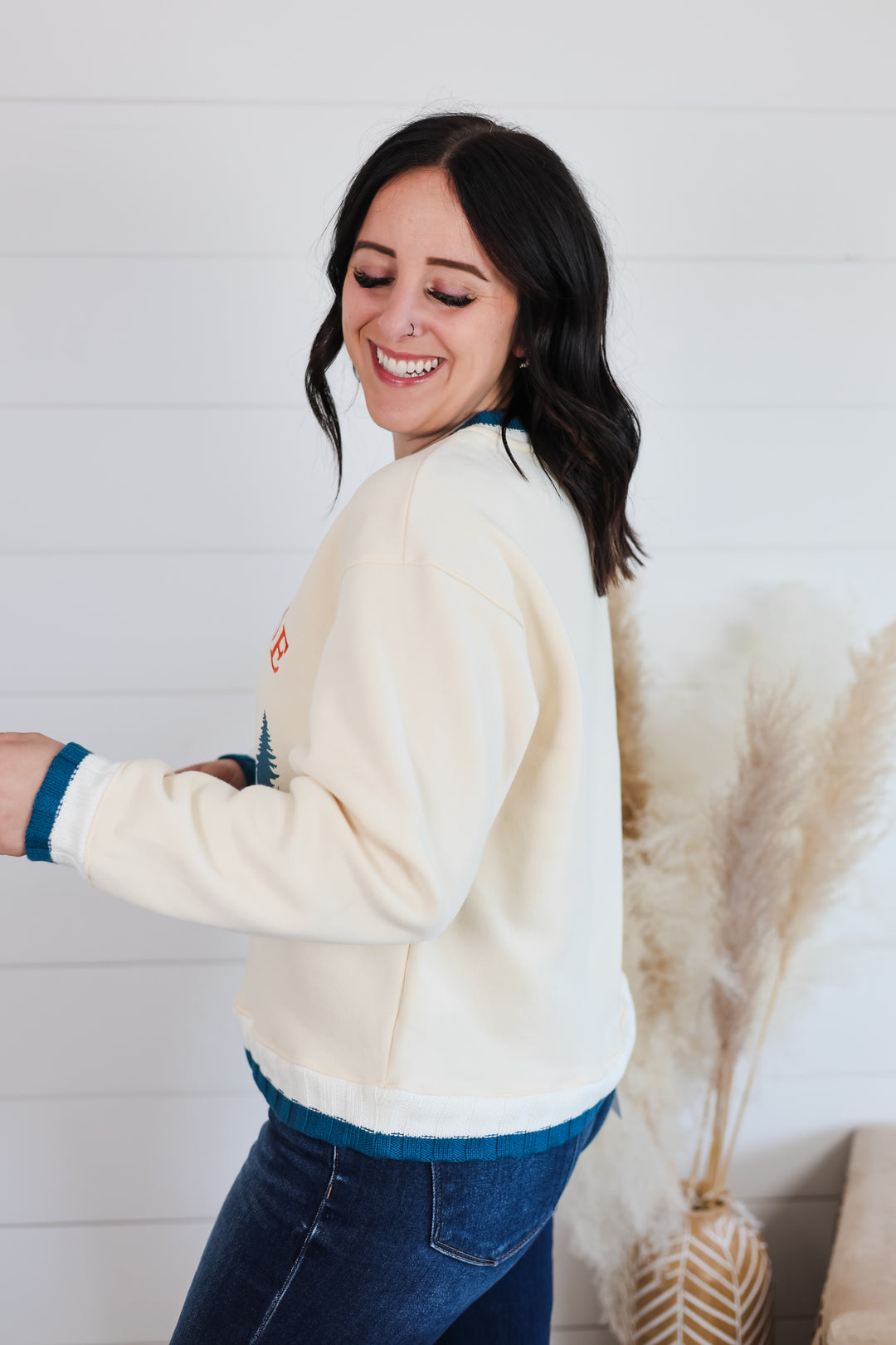 Lake Tahoe Crewneck Top
