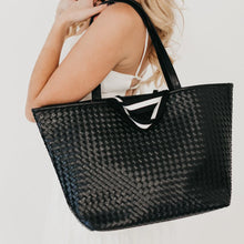 Load image into Gallery viewer, Fall In Love Woven Tote
