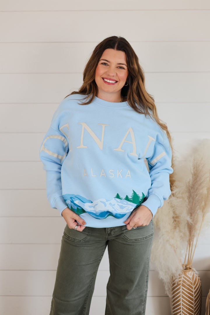 Denali Embroidered Crewneck