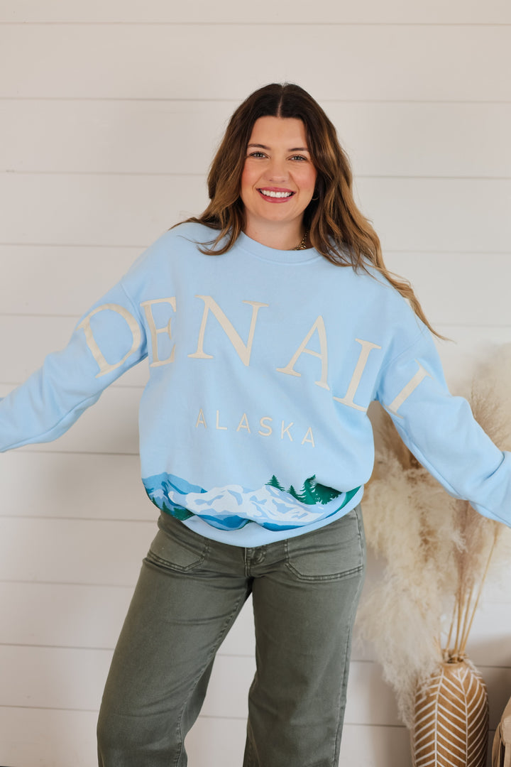 Denali Embroidered Crewneck