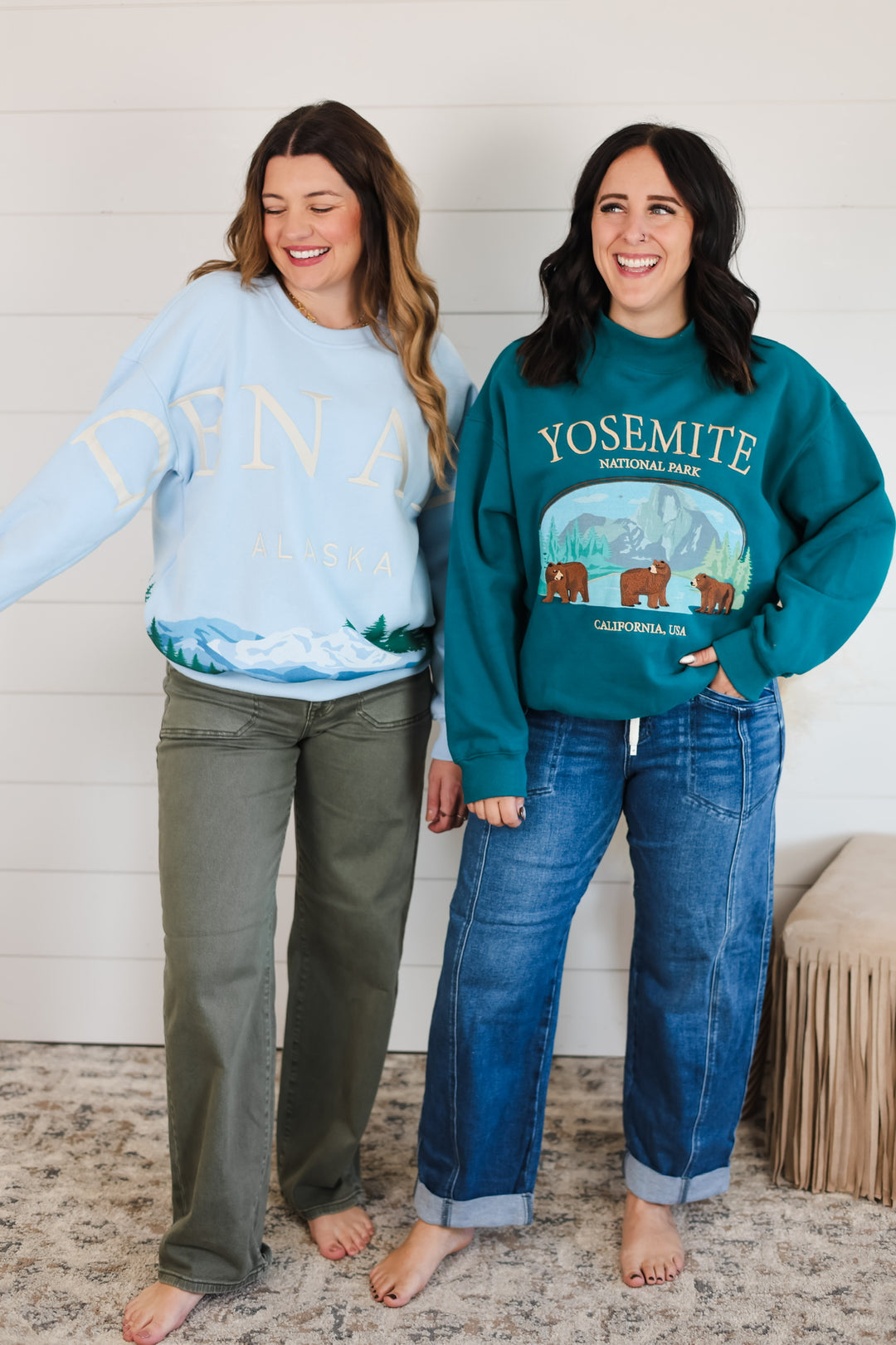 YOSEMITE Mock Neck Top