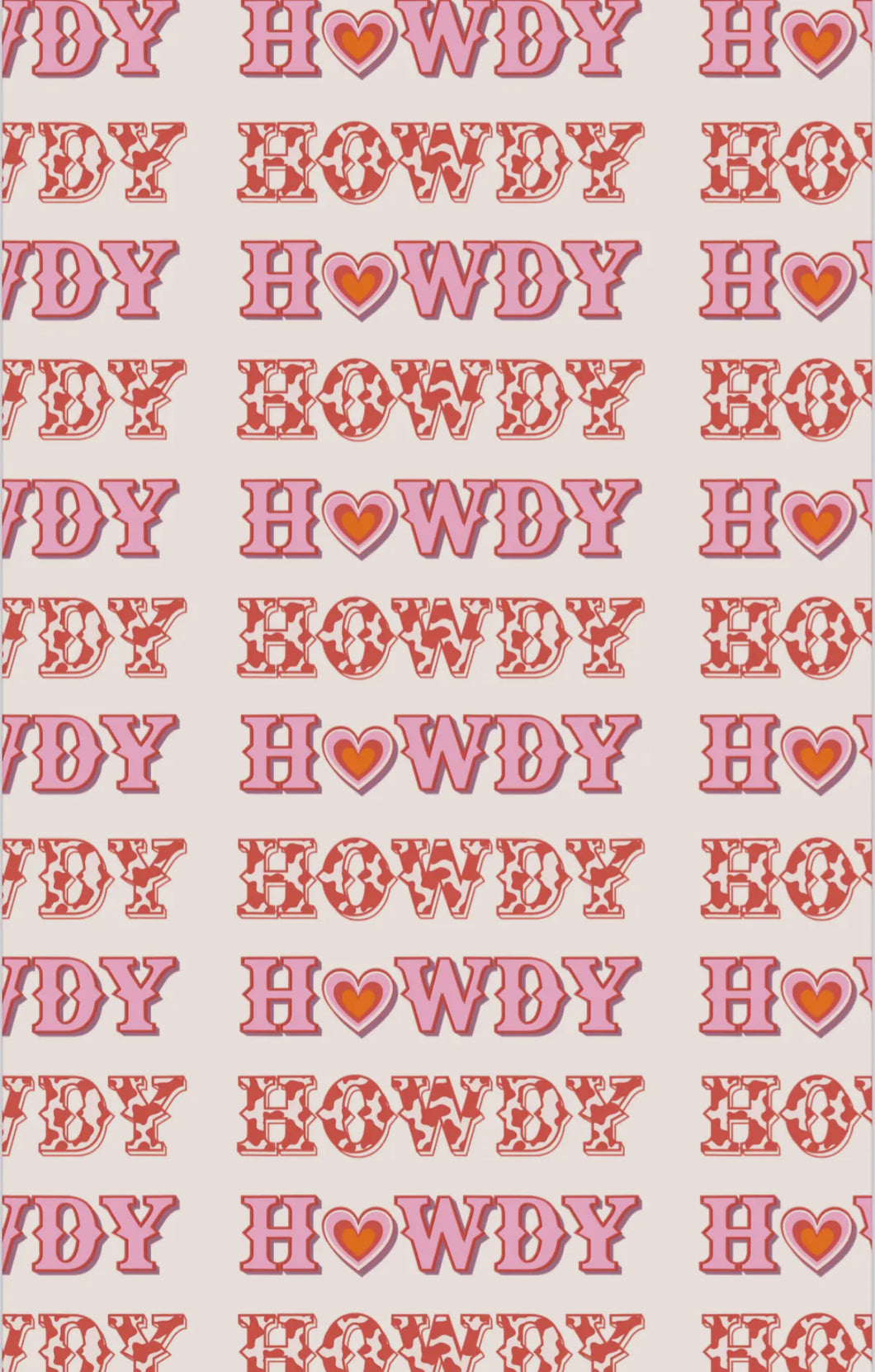 Howdy Double Sided Washcloth
