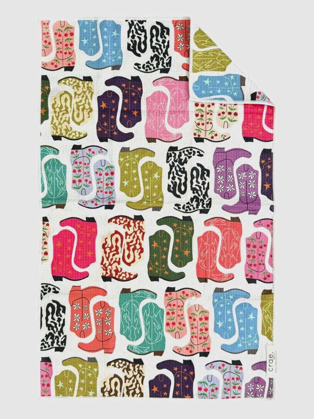 Hoedown Double Sided Hand Towel