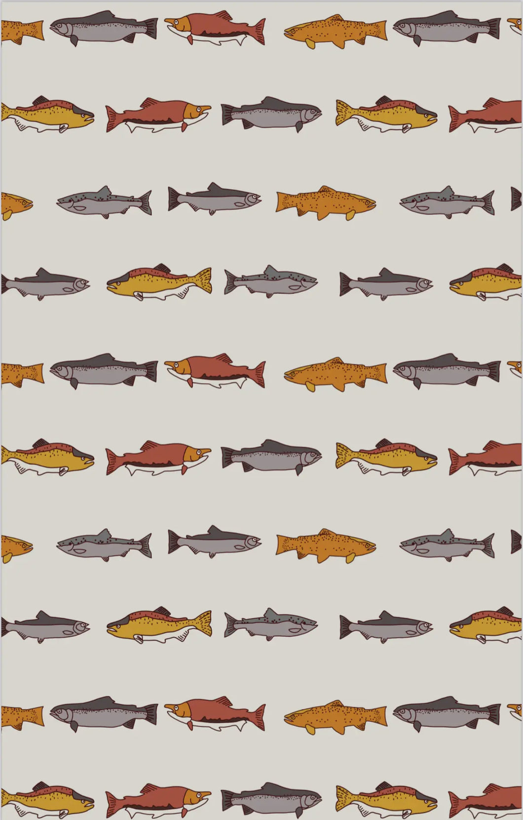 Fishy Fish Double Sided Hand Towel