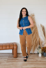 Load image into Gallery viewer, Within Reason Denim Vest
