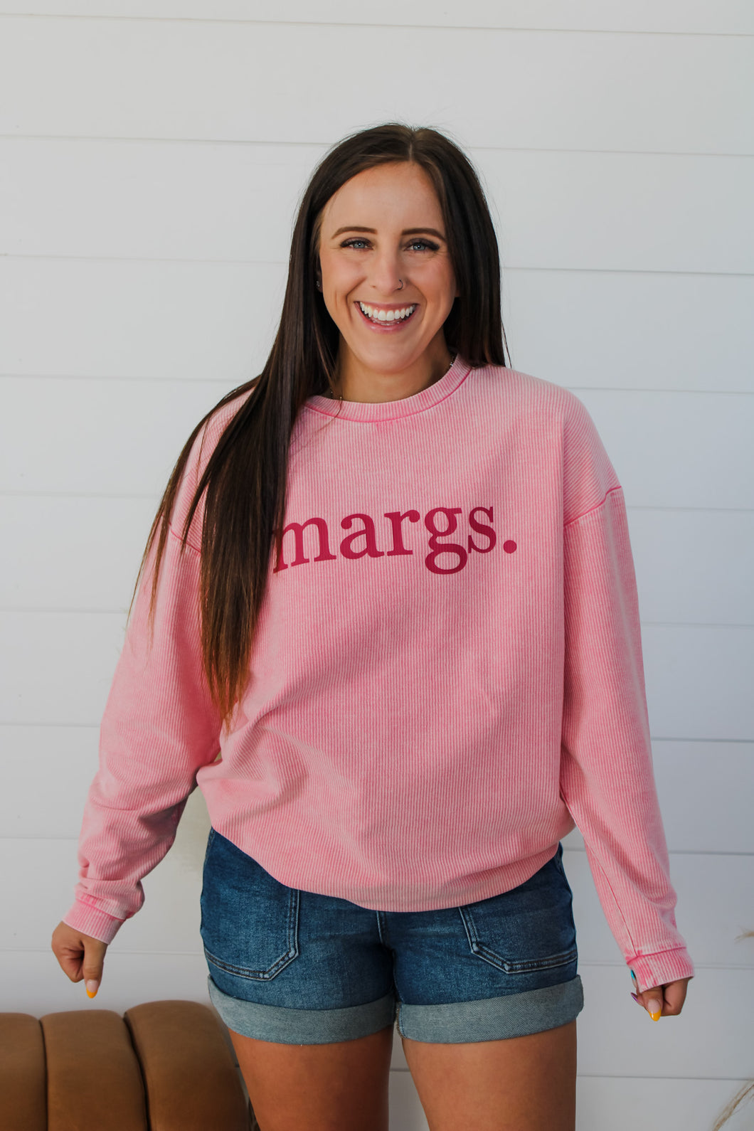 MARGS. Corded Crew Top