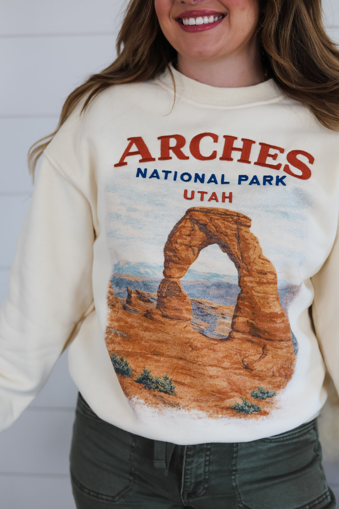 Arches Utah Crewneck Top