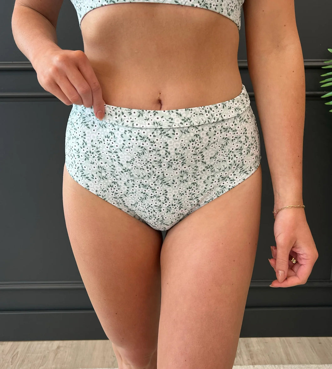 Sandy Shores High-Rise Swim Bottoms