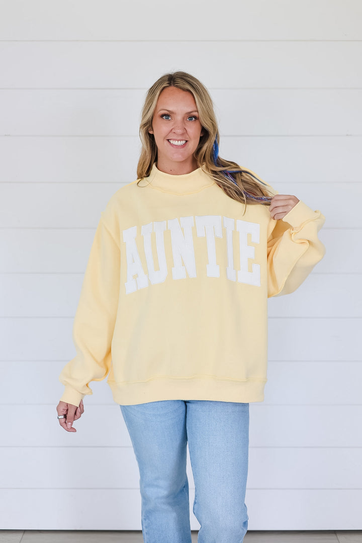 AUNTIE Mock Neck