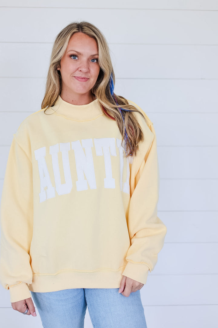 AUNTIE Mock Neck