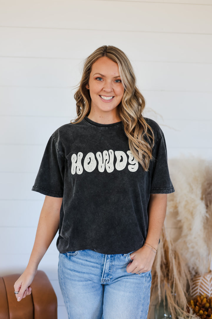 Rope Howdy Cowboy Top