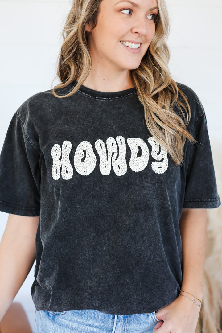 Rope Howdy Cowboy Top