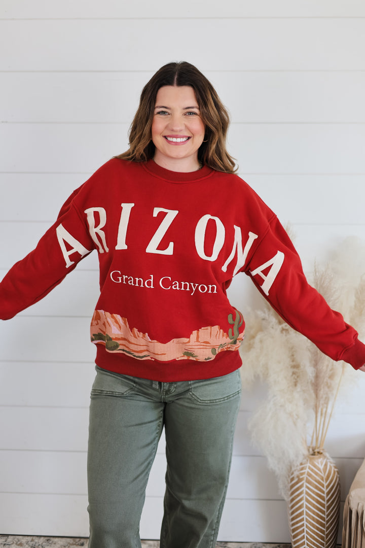 Grand Canyon Embroidered Crewneck